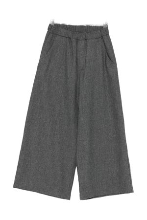 grey cotton trousers DOUUOD KIDS | DX6A90I0296808